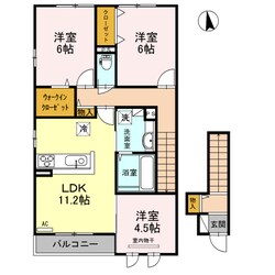 ル　リアンの物件間取画像